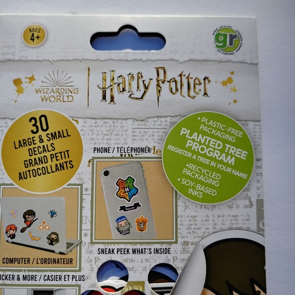 Harry Potter Decal Sticker Set 30 Pieces Assorted - Picture 3 of 6